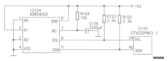 海爾H-2998彩電在自動(dòng)搜索過程中突然停止,自動(dòng)搜索字符也變成調(diào)臺(tái) - 精通維修下載
